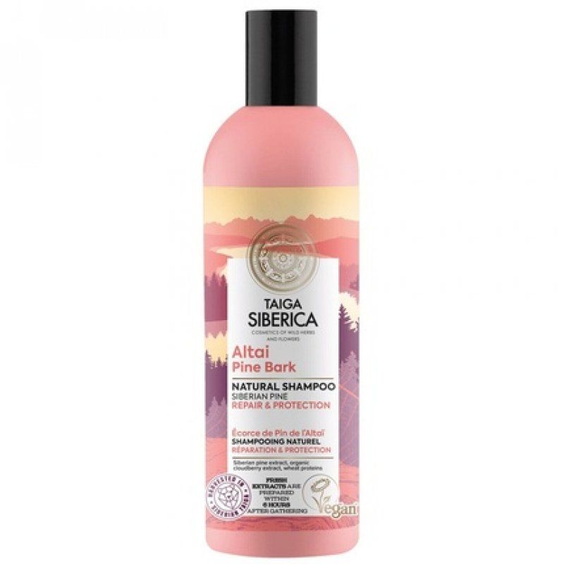 Taiga Siberica Tuva White Birch, Altai Pine Bark, and Siberian Juniper Berry Shampoo