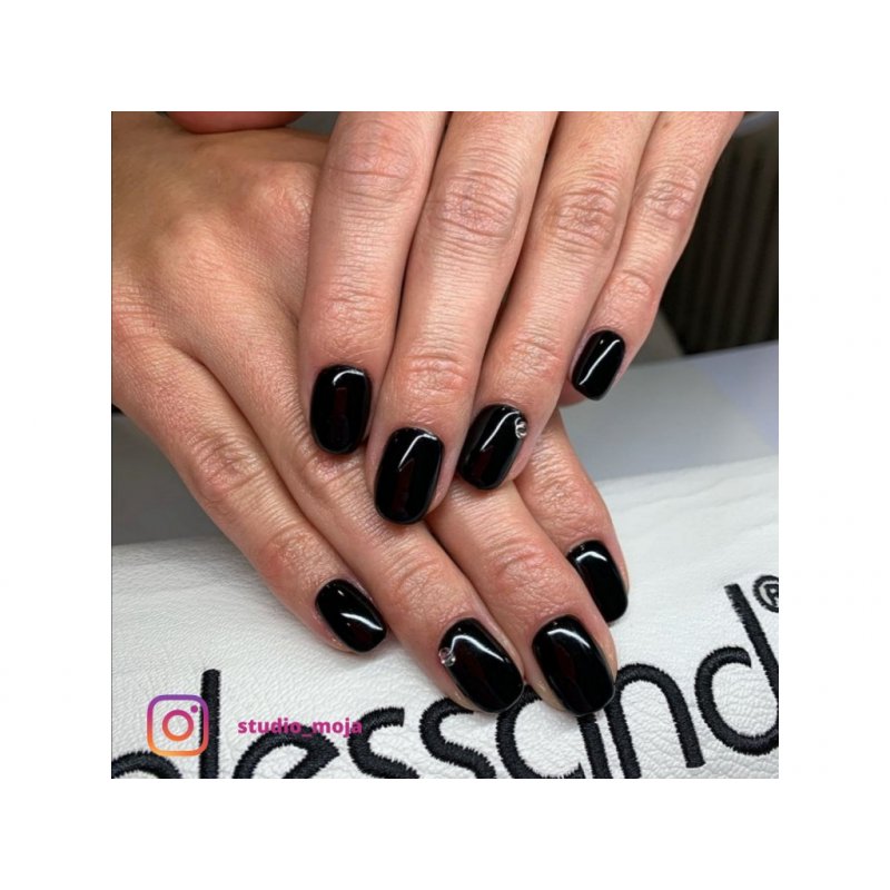 alessandro Striplac 2.0 Midnight Black vernis à ongles 8 ml Noir