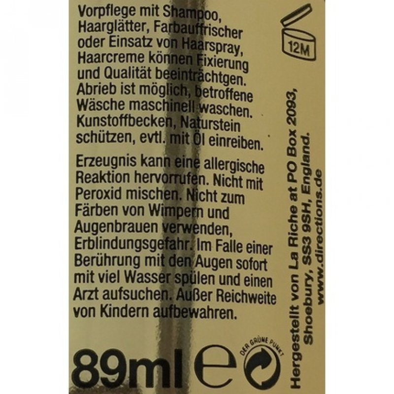 La Riche Directions Colour Hair Dye 88ml Fire