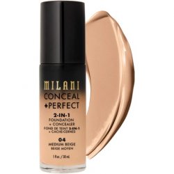 Milani Conceal Perfect 2-in-1 Foundation Concealer Medium Beige