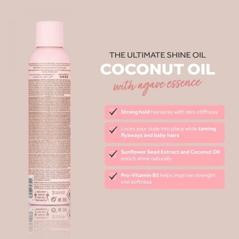 Lee Stafford Coco Loco Coconut Hair Spray Firm Hold