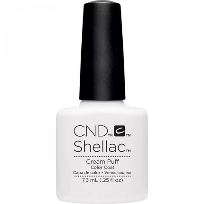 New CND Creative Shellac UV3 Power Polish Cream Puff 7.3ml