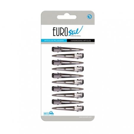 EUROSTIL 10 Small Narrow Metal Tweezers Unique Standard