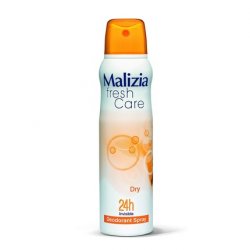 Malizia Fresh Care Dry 150ml 24h Invisible Deodorant Spray No Aluminium Salts