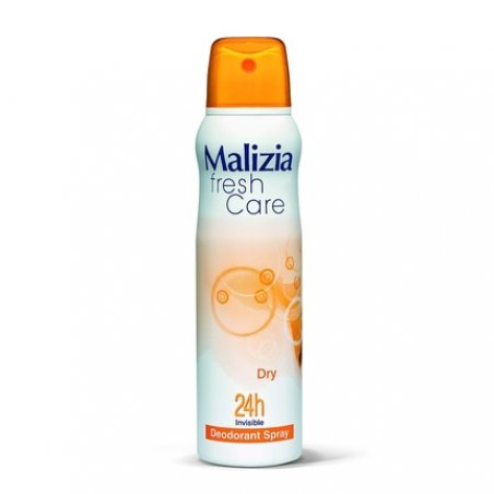 Malizia Fresh Care Dry 150ml 24h Invisible Deodorant Spray No Aluminium Salts