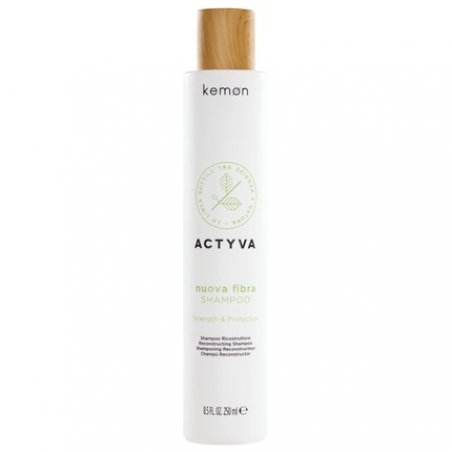 Kemon Actyva Nuova Fibra Shampoo Velian Strengthening Shampoo for Damaged Hair 250ml