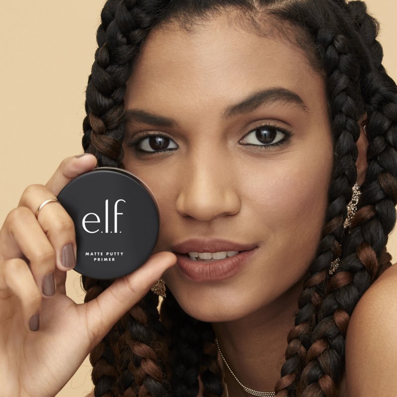 e.l.f. Matte Putty Primer Minimizes Pores and Provides Oil-Free Matte Finish 0.74 Oz (21g)