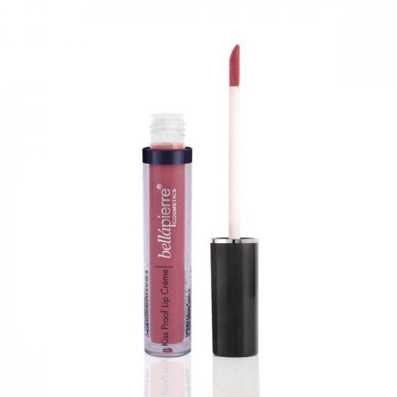 Bellapierre Kiss Proof Lip Crème Richly Pigmented Smooth Matte Finish 100% Natural Formulation Non-Toxic and Paraben
