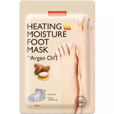 Purederm P/D Heating Moisture Foot Mask Argan Oil