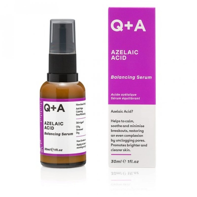Q A Azelaic Acid Balancing Serum with Pore-Minimizing Zinc-PCA and Antioxidants for Fresher and Smoother Skin 30ml