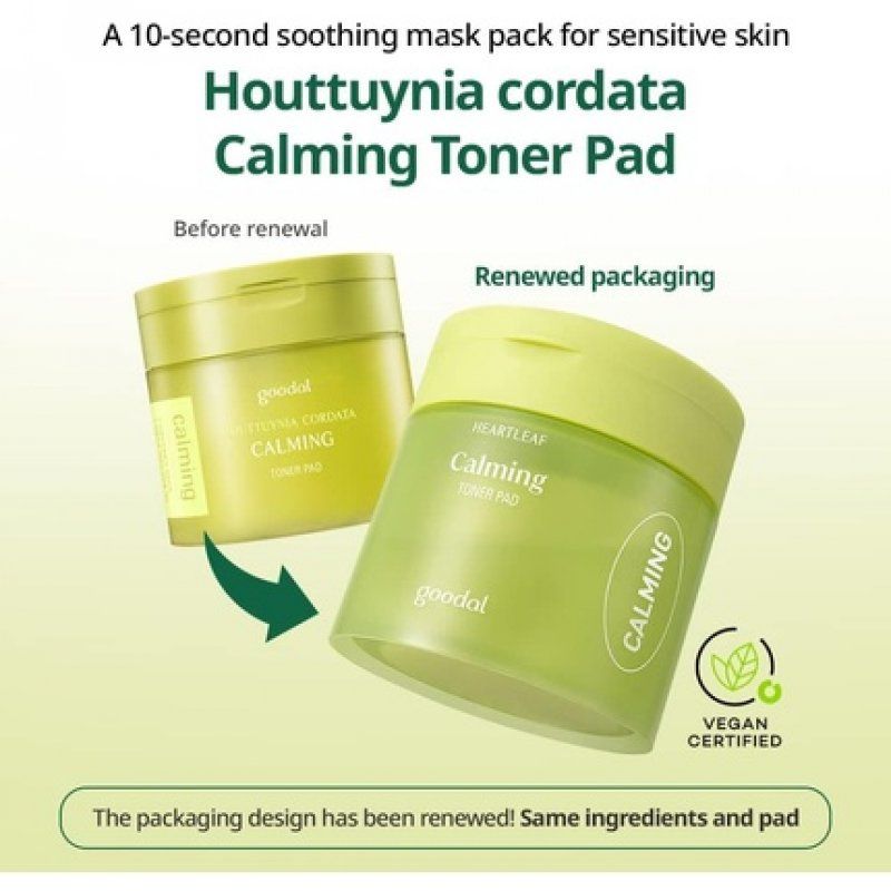 Houttuynia Cordata Calming Toner Pad