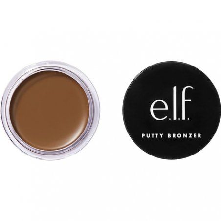 e.l.f. Cosmetics Putty Bronzer Creamy Highly Pigmented Formula Infused with Argan Oil and Vitamin E Bronzed Belle 0.35