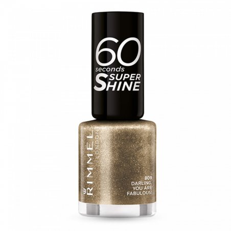 Rimmel 60 Seconds Super Shine Nail Polish 8ml Darling