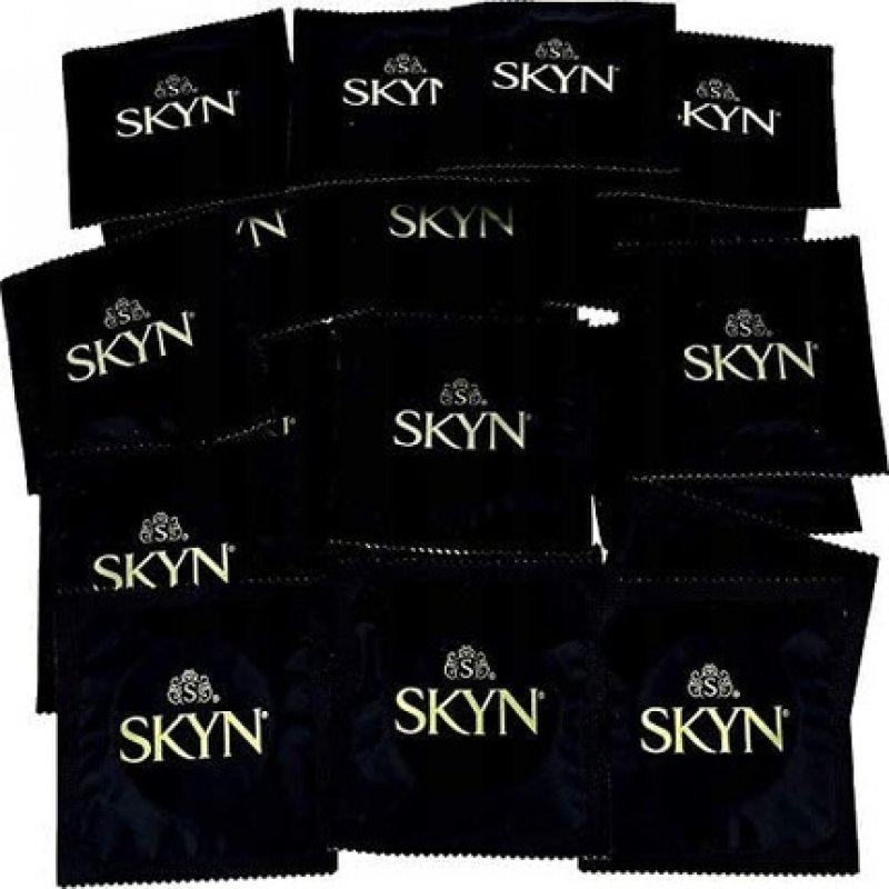 Unimil SKYN Original Latex-Free Condoms Megapack 20 Condoms Black
