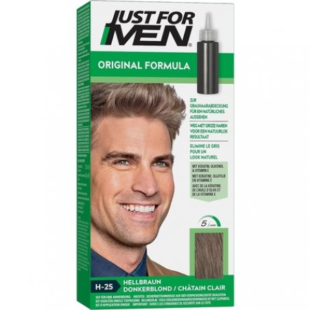 Just For Men Hair Dye Dark Blonde H25 Light Brown 30ml