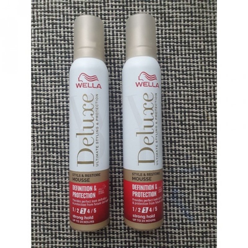 Wella Deluxe Definition & Protection Style & Restore Mousse 200ml