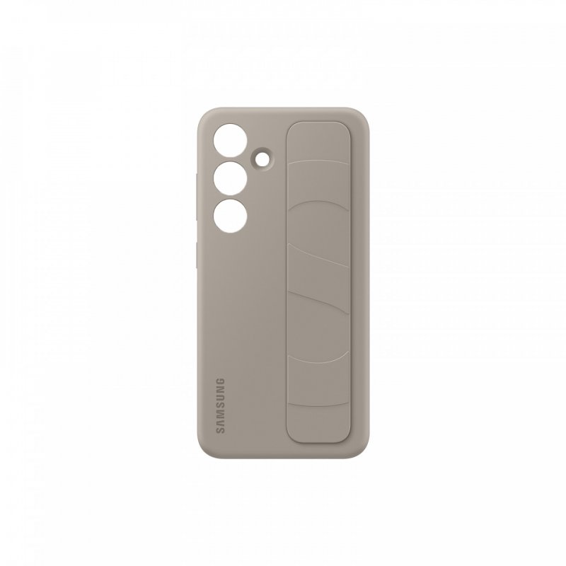 Samsung Standing Grip Case Taupe coque de protection pour téléphones portables 15,8 cm (6.2") Housse Gris