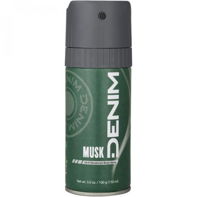 Denim Musk Deodorant Body Spray with Patchouli 150ml