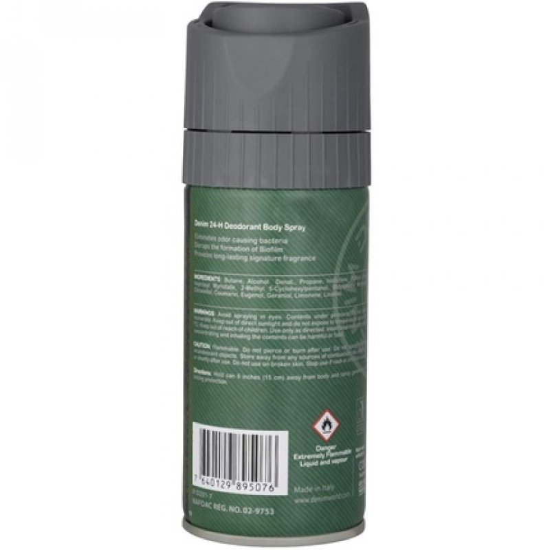 Denim Musk Deodorant Body Spray with Patchouli 150ml