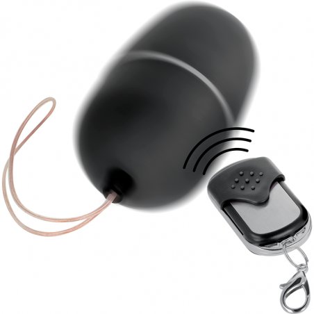 ONLINE- REMOTE CONTROL VIBRATING EGG M BLACK