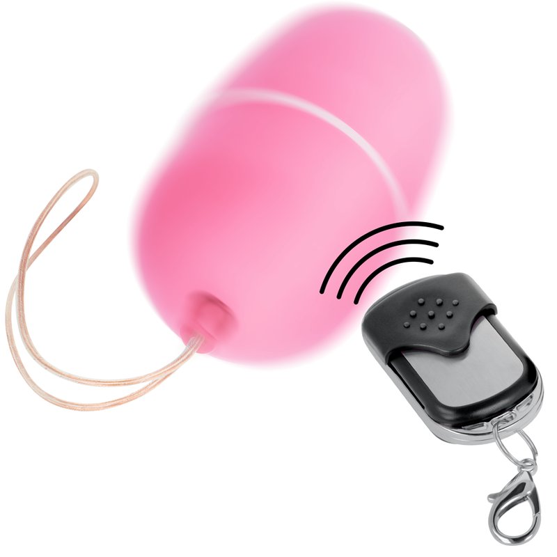 ONLINE- REMOTE CONTROL VIBRATING EGG M PINK