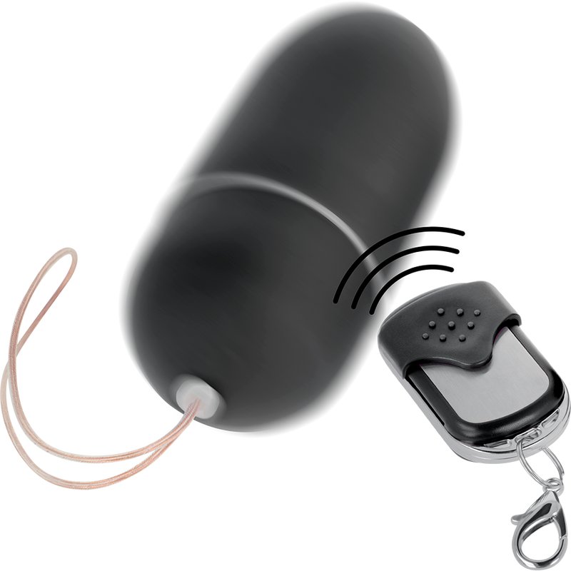 ONLINE- REMOTE CONTROL VIBRATING EGG L BLACK