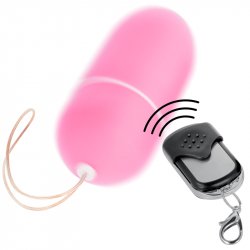 ONLINE- REMOTE CONTROL VIBRATING EGG L PINK