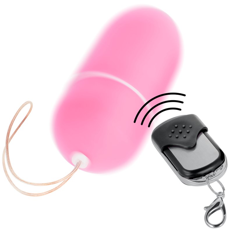 ONLINE- REMOTE CONTROL VIBRATING EGG L PINK
