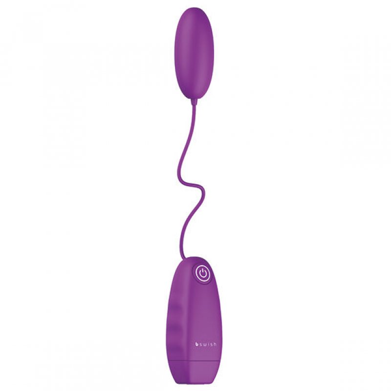 B SWISH - BNAUGHTY CLASSIC VIBRATING BULLET PURPLE