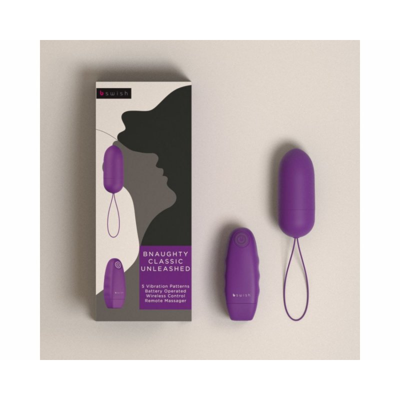 B SWISH - BNAUGHTY UNLEASHED CLASSIC LILAC REMOTE CONTROL