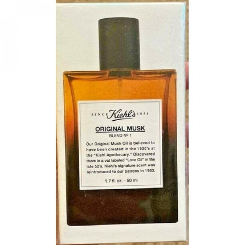 Kiehl's Original Musk Blend No.1 Spray EDT Unisex 1.7 Oz/50ml New in Box