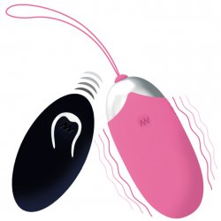 INTENSE FLIPPY II VIBRATING EGG WITH REMOTE CONTROL PINK