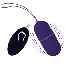 INTENSE FLIPPY I VIBRATING EGG WITH REMOTE CONTROL PURPLE