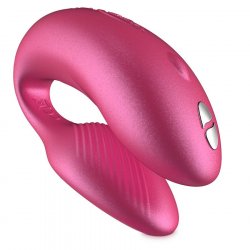 WE VIBE CHORUS COUPLES VIBRATOR WITH SQUEEZE CONTROL - PINK
