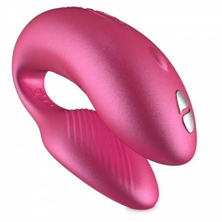 WE VIBE CHORUS COUPLES VIBRATOR WITH SQUEEZE CONTROL - PINK