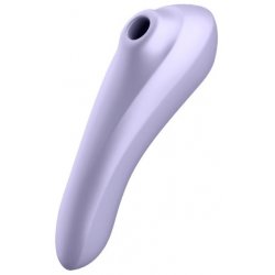SATISFYER - DUAL PLEASURE AIR PULSE VIBRATOR MAUVE