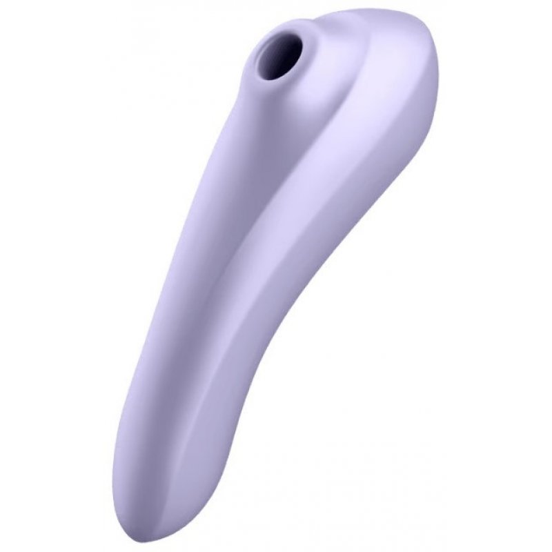 SATISFYER - DUAL PLEASURE AIR PULSE VIBRATOR MAUVE