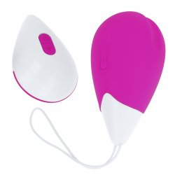 OHMAMA - VIBRATING EGG 10 MODES - LILAC AND WHITE