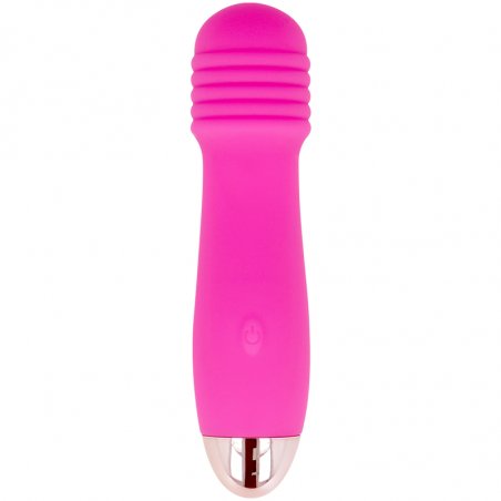 DOLCE VITA - RECHARGEABLE VIBRATOR THREE PINK 7 SPEEDS