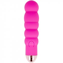 DOLCE VITA - RECHARGEABLE VIBRATOR SIX PINK 7 SPEEDS