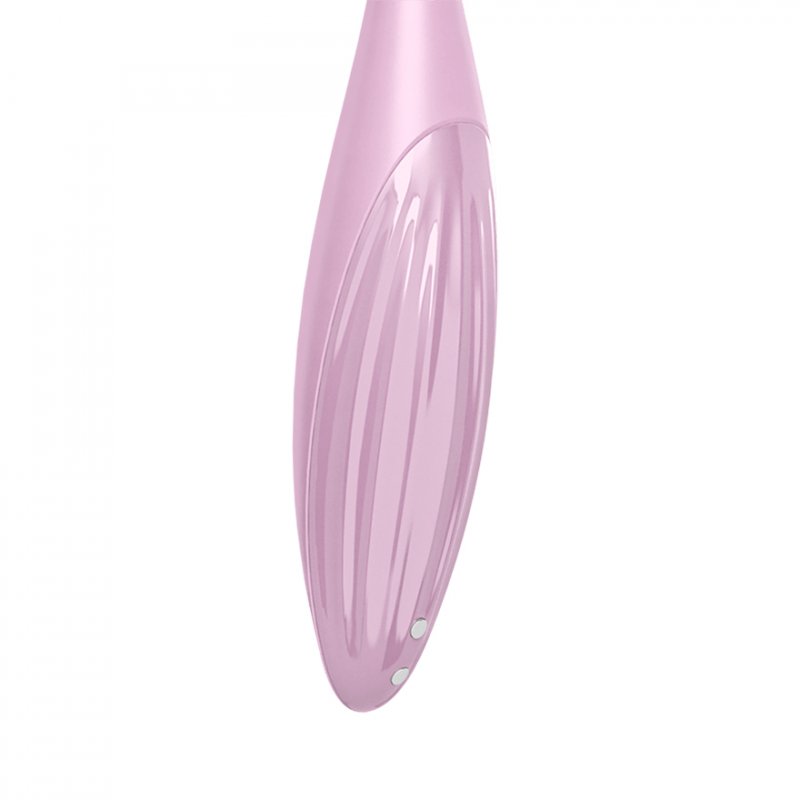 SATISFYER - TWIRLING JOY CLIT TIP VIBRATOR PINK