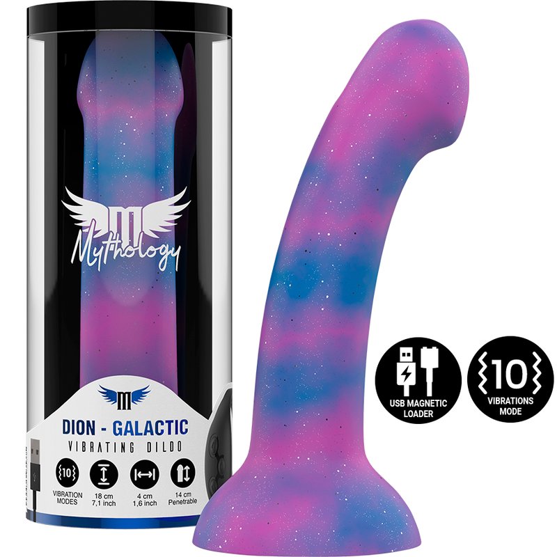MYTHOLOGY DION GALACTIC DILDO M - VIBRATOR WATCHME WIRELESS TECHNOLOGY COMPATIBLE