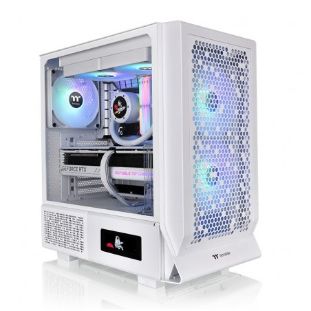 Thermaltake Ceres 330 TG Midi Tower Blanc