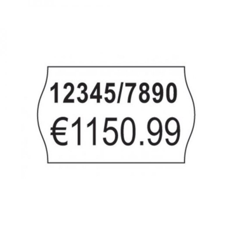 Avery PLP1626 self-adhesive label Price tag Permanent White 12000 pc(s)