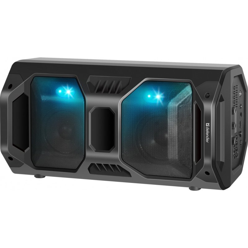 Defender Rage Enceinte portable stéréo Noir 50 W