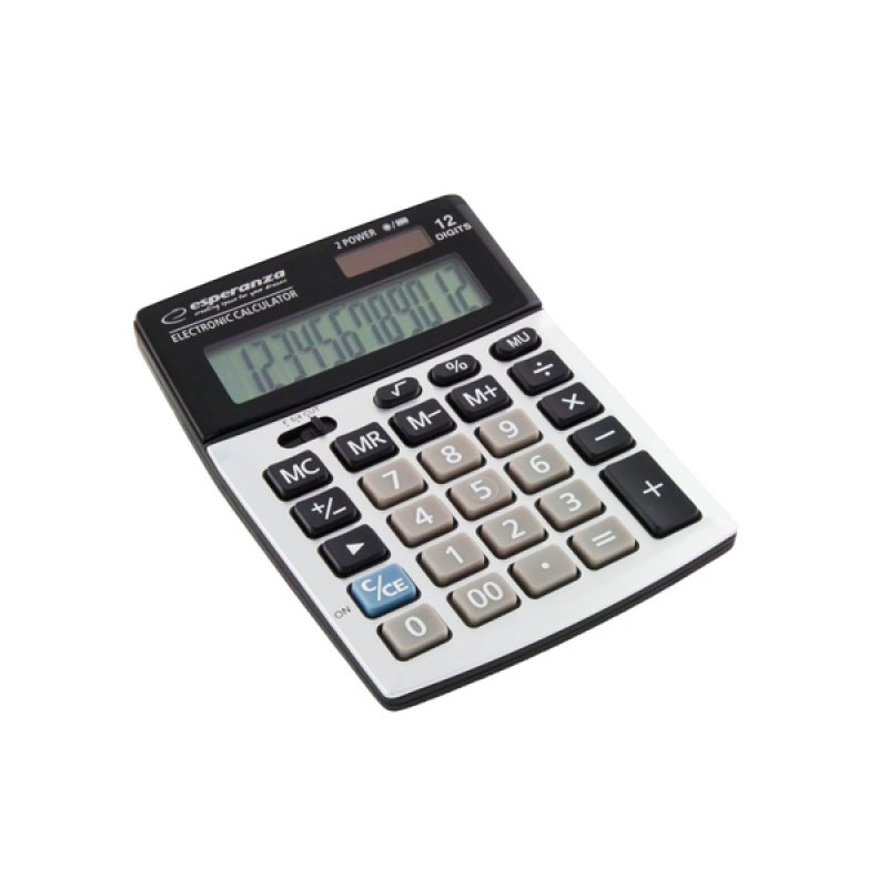 xlyne ECL102 calculator Desktop Basic Black Silver