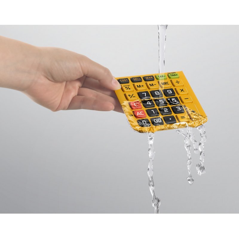 Casio WM-320MT calculator Pocket Display Black, Yellow