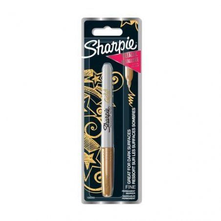 Sharpie 1986003 marqueur indélébile Pointe fine Or 1 pièce(s)