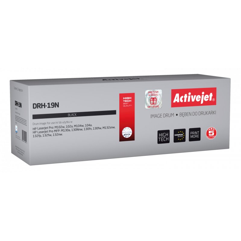 Activejet DRH-19N tambour (remplacement HP 19A CF219A 12000 pages noir)