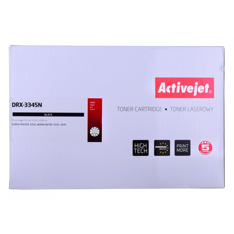 Activejet DRX-3345N Drum (replacement for Xerox 101R00555 30000 pages black)